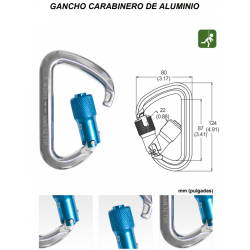 Carabinero de aluminio 1